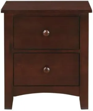 Benzara Bed, Brown