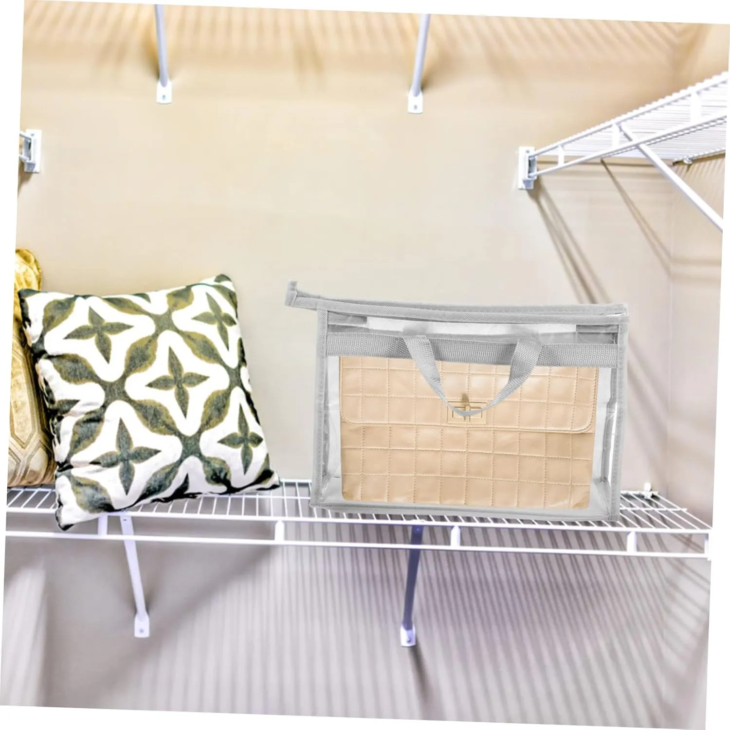 BESPORTBLE Dustproof Storage Bag Organizer Bags Reusable Handbag Replacement Cover Bag Purse Storage Bag Storage Pouch Cover Pouch Polyester
