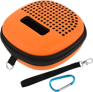 BESPORTBLE Speaker Travel Case PVC Orange Speaker Travel Bag Speaker Sleeve Case Carrying PVC Storage Bag
