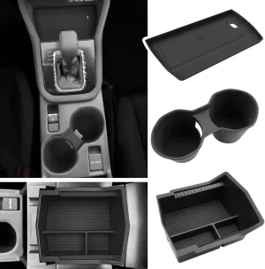 BIBIBO for 2025 Subaru Forester Center Console Organizer 2025 Subaru Forester Console Armrest Tray Cup Holder  Wireless Charging Mat 2025 Forester Insert Organizer 2025 Subaru Forester Accessories
