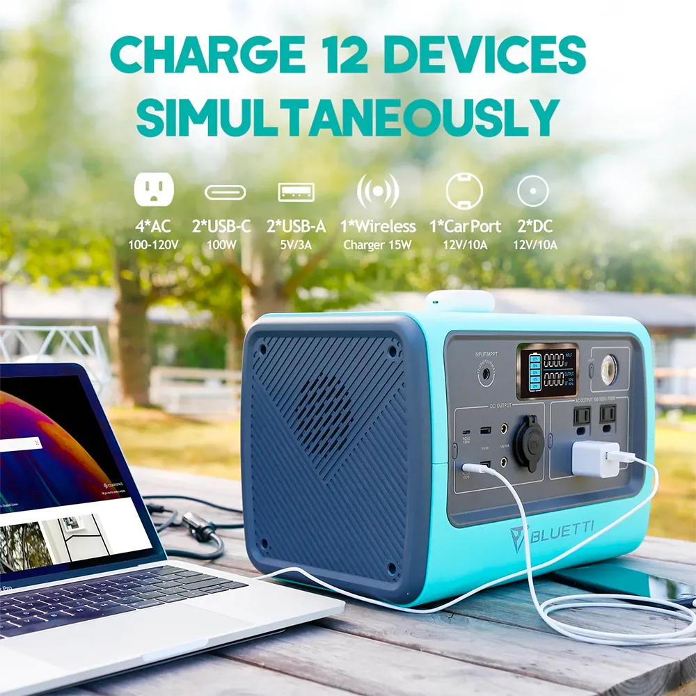 BLUETTI EB70 Portable Power Station - 700W 716Wh