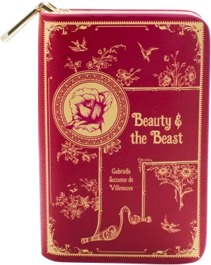 Book Themed Zip Around Wallet for Book Lovers- Ideal Literary Gift for Book Club, Readers & Bookworms - Vegan Faux Leather Clutch by Well Read