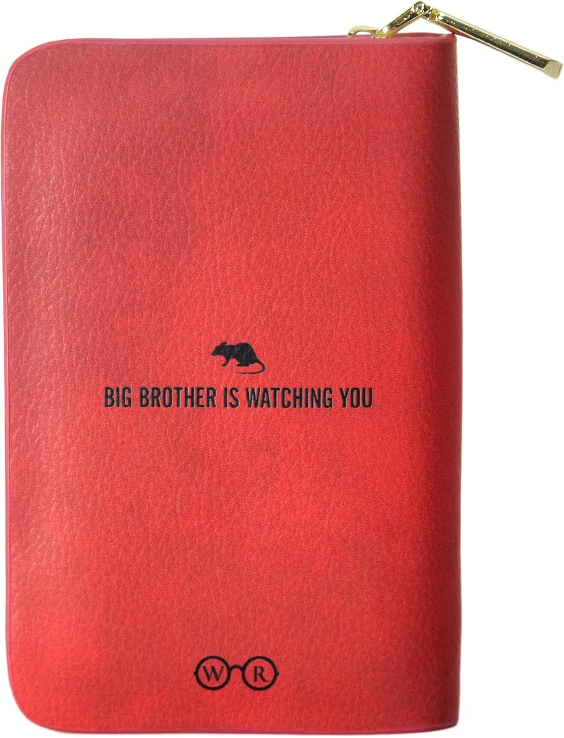Book Themed Zip Around Wallet for Book Lovers- Ideal Literary Gift for Book Club, Readers & Bookworms - Vegan Faux Leather Clutch by Well Read