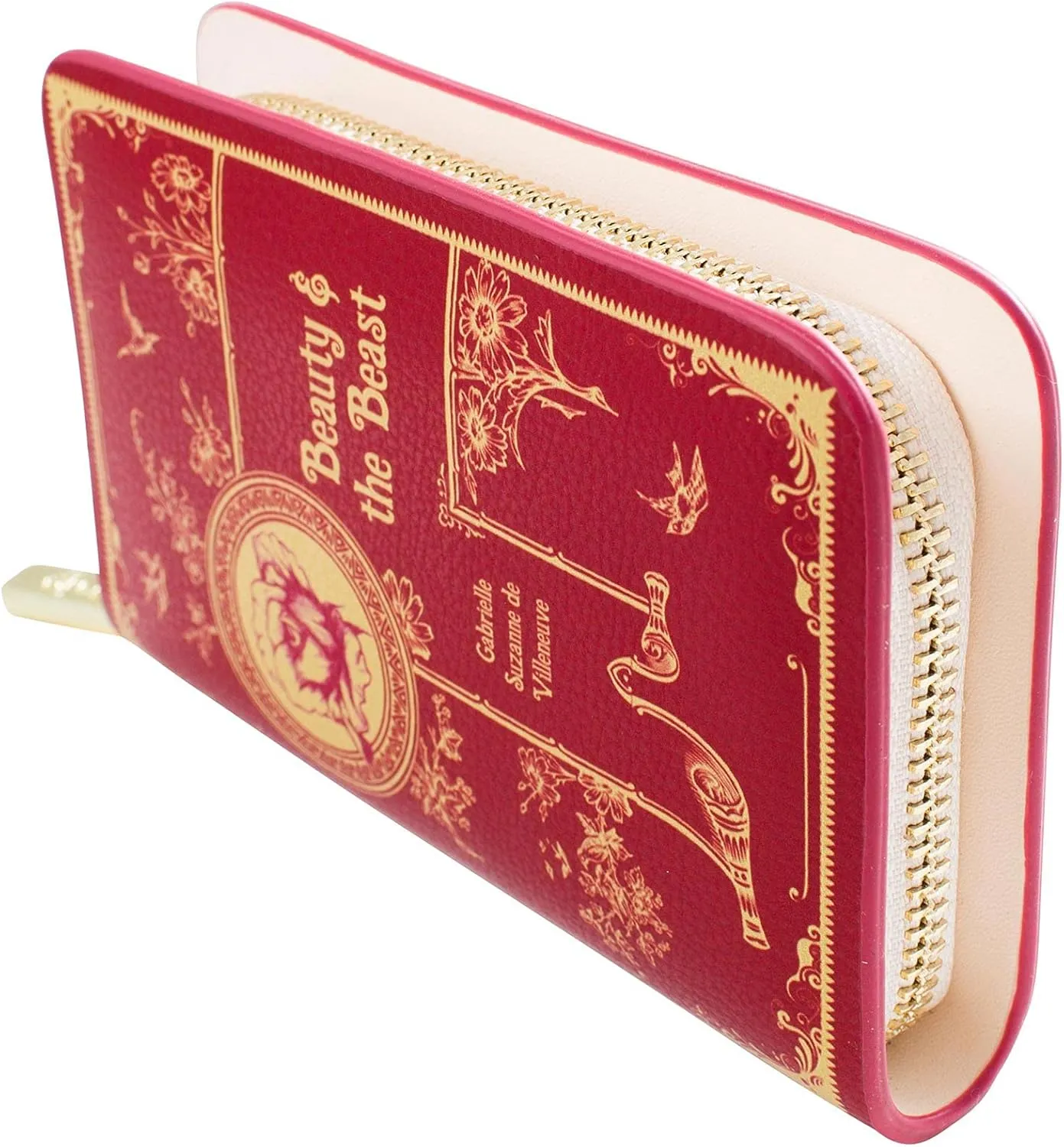 Book Themed Zip Around Wallet for Book Lovers- Ideal Literary Gift for Book Club, Readers & Bookworms - Vegan Faux Leather Clutch by Well Read