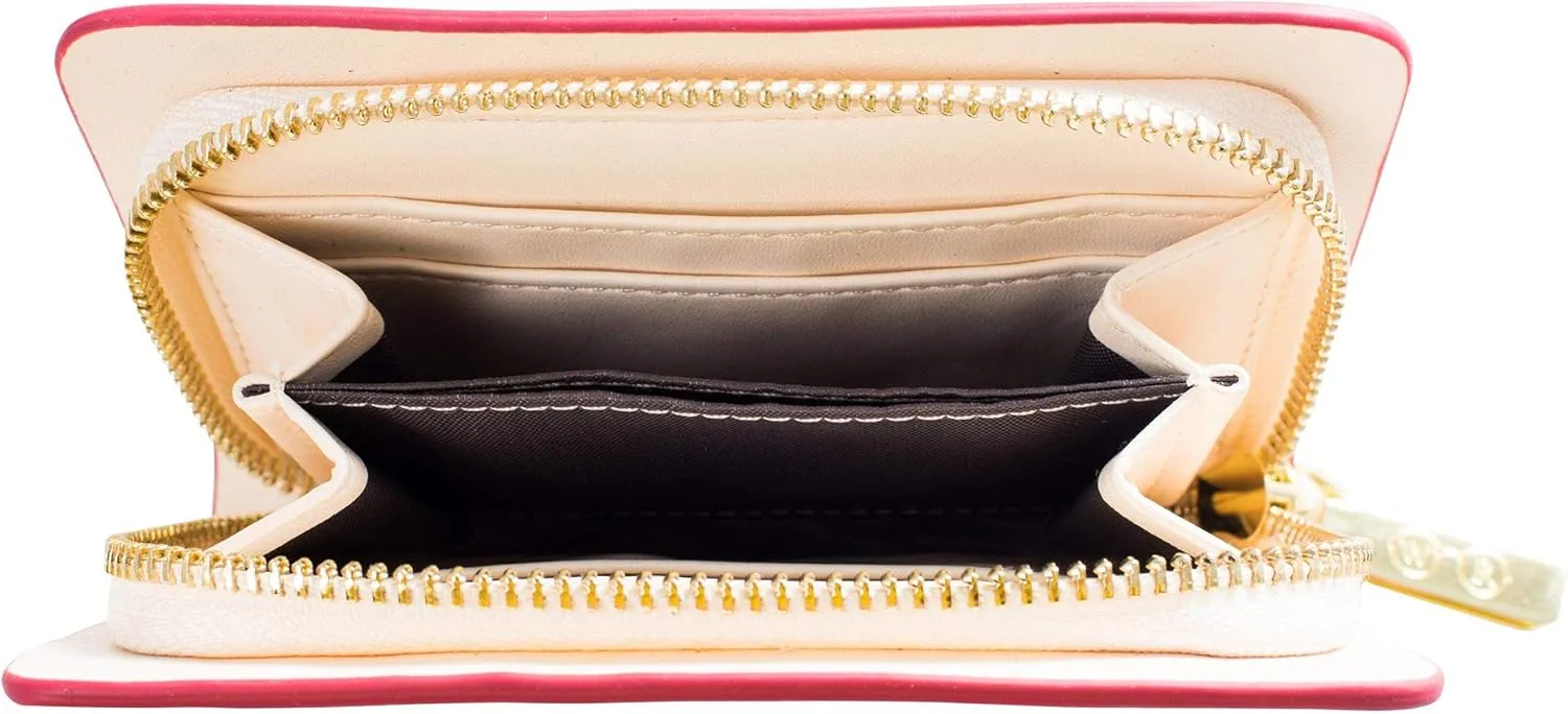 Book Themed Zip Around Wallet for Book Lovers- Ideal Literary Gift for Book Club, Readers & Bookworms - Vegan Faux Leather Clutch by Well Read