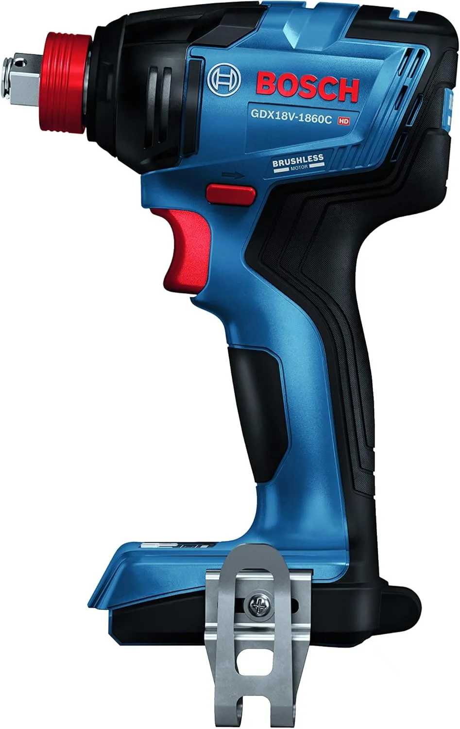 BOSCH GDX18V-1860CN 18V Connected-Ready Two-In-One 1/4 In. and 1/2 In. Bit/Socket Impact Driver/Wrench (Bare Tool)