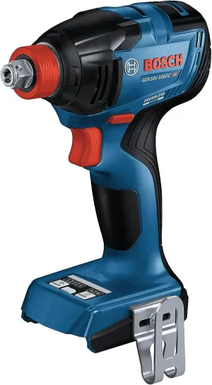 BOSCH GDX18V-1860CN 18V Connected-Ready Two-In-One 1/4 In. and 1/2 In. Bit/Socket Impact Driver/Wrench (Bare Tool)
