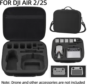 BRDRC Storage Bag For DJI Mavic Air 2/2S Drone Body RC PRO/RC-N1 Remote Controller Shoulder Bag Handbag For Drone Accessory