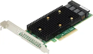 Broadcom HBA 9400-16i - Storage Controller - 16 Channel - SATA 6Gb/s / SAS 12Gb/s Low Profile - 1.2 GBps - PCIe 3.1 x8 (05-50008-00)