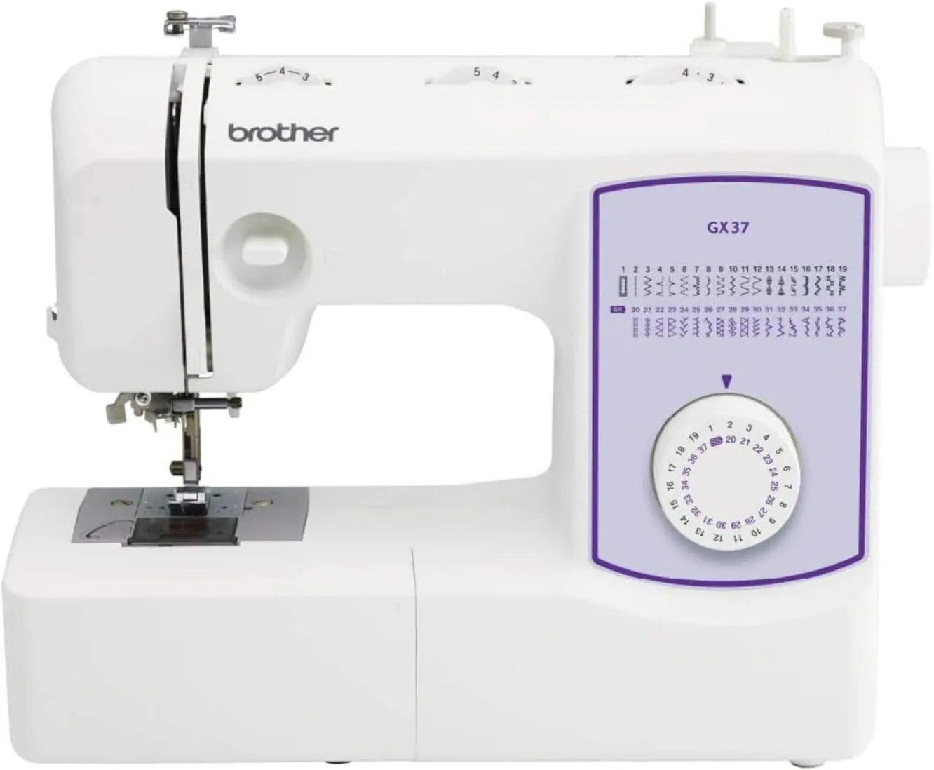 Brother GX37 37-Stitch Sewing Machine and 5300A Hardcase for Carrying and Storage