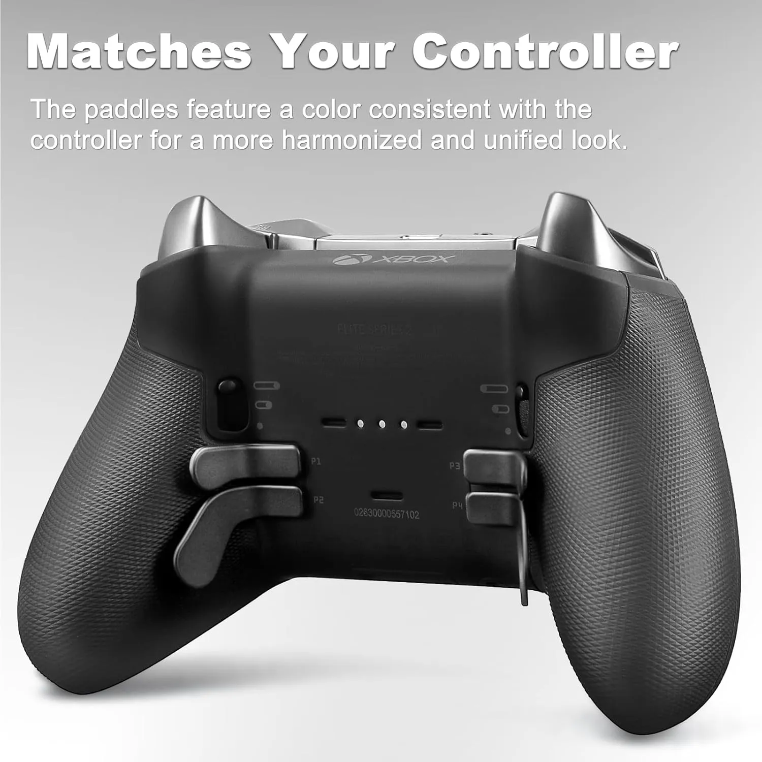 BSUZUN Complete Component Pack for Xbox Elite Controller Series 2 - Accessories Includes 1 Carrying Case, 1 Charging Dock, 1 Charger Cable, 4 Thumbsticks, 4 Paddles and 1 Adjustment Tool(BLACK)
