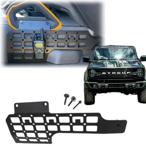 Buckle Up Off-Road Passenger Side Center Console Molle Panel for 2021  Ford Bronco