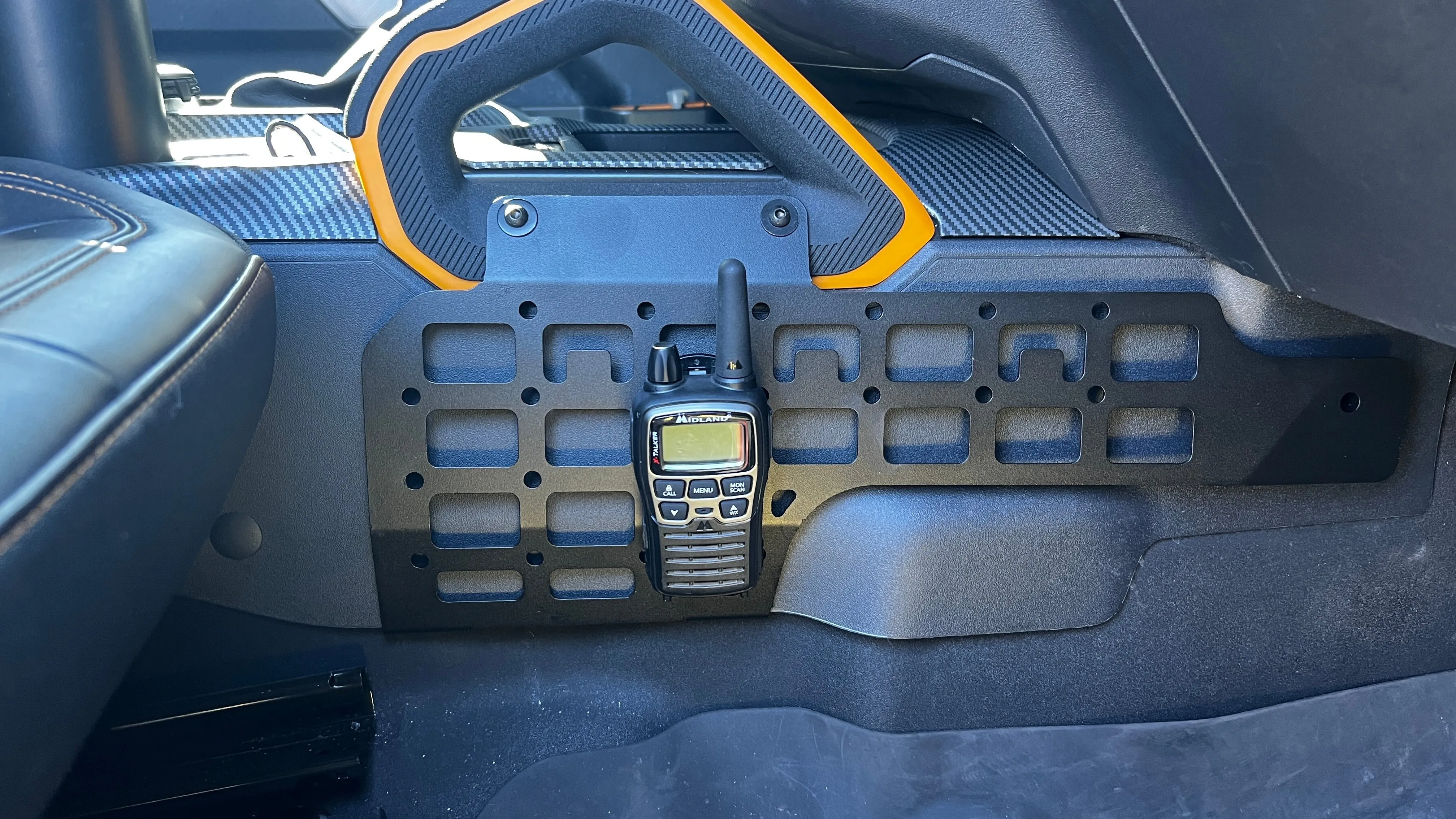 Buckle Up Off-Road Passenger Side Center Console Molle Panel for 2021  Ford Bronco