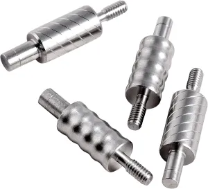 Burstfire Primer Pocket Gauge - GO & NO GO Gauge Set- Large & Small - for Reloading/Case Prep