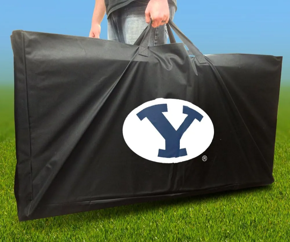 BYU Brigham Young University Cougars Officially Licensed Cornhole Board Carrying CASE Storage Carry Bag