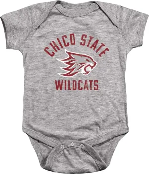 California State University Chico Official Wildcats Logo Unisex Infant Snap Suit for Baby