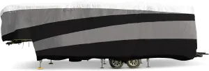 Camco ULTRAGuard Supreme RV Cover - Fits Fifth Wheel Trailers 31 to 34-Feet - Extremely Durable Design - Weatherproof with a Dupont Tyvek Top (56148)