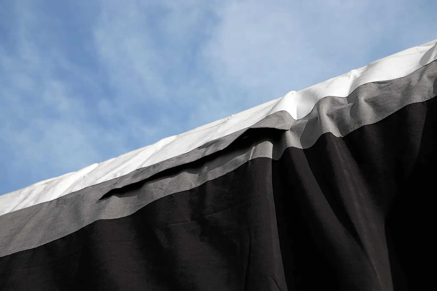 Camco ULTRAGuard Supreme RV Cover - Fits Fifth Wheel Trailers 31 to 34-Feet - Extremely Durable Design - Weatherproof with a Dupont Tyvek Top (56148)