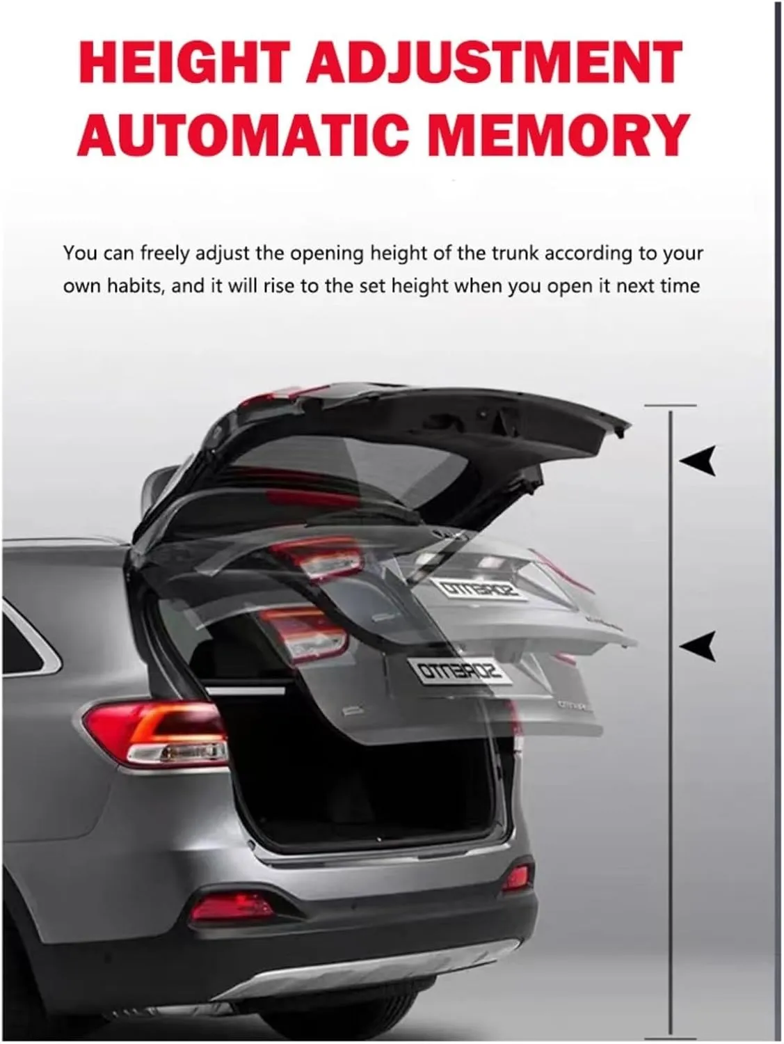 Car Electronics Tailgate Smart Electric Accessories Tail Gate Lift Compatible with Maxus G10 2014  Trunk Spring Foot Sensor(No Kick Senor)