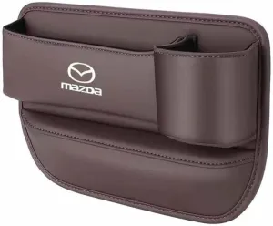 Car Seat Gap Filler Organizer for Mazda Biante 2008-2018, Leather Car Seat Storage Box Front Seat Gap Storage Box Seat Side Gap Filler Car Seat Gap Bag Car Interior Storage Organizer,C