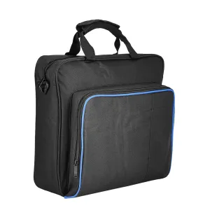 Carrying Case, Black Protective Shoulder Bag Pro Carrying Case Bag Travel Storage Handbag for Slim Game System Console and Accessories