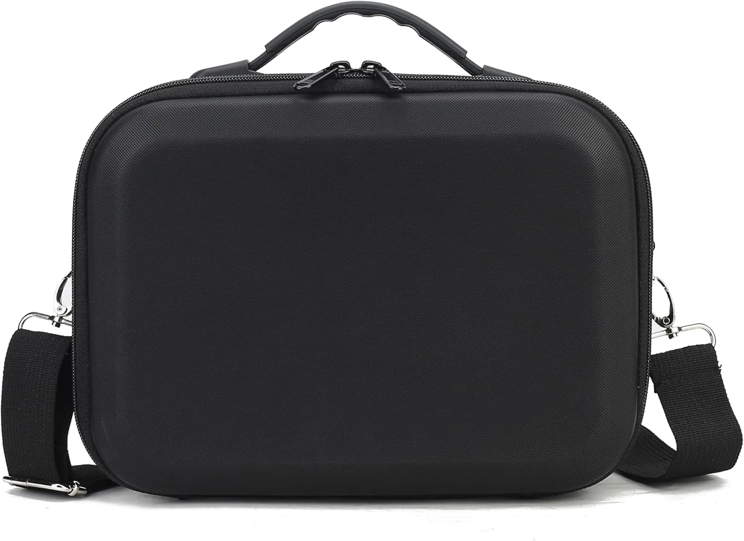 Carrying Case for DJI Neo Combo, Portable PU Leather Shoulder Bag Travel Case for DJI Neo Combo, Compatible with RC-N3/N2, Neo Battery, Charging Hub and other Accessories, Black