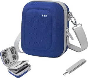 Carrying Case for DJI Neo, Portable Shoulder Bag Travel Neo Case with Elastic Strap to Fix DJI Neo Drone, Suit for Travel and Home Storage Drone and Its Accessories (Blue)