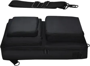 Carrying Travel Case for Pioneer DDJ-SR 2/SR/Native Instruments Traktor Kontrol S4 Mk3 Disc Player DJ Controller Storage Bag Portable Gig Bag with Shoulder Strap