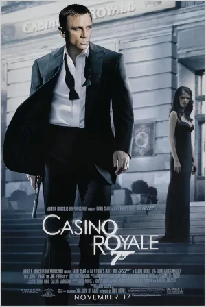 Casino Royale - James Bond 007 Movie Poster - Daniel Craig - US Teaser #3-8 x 12 Inches (US)