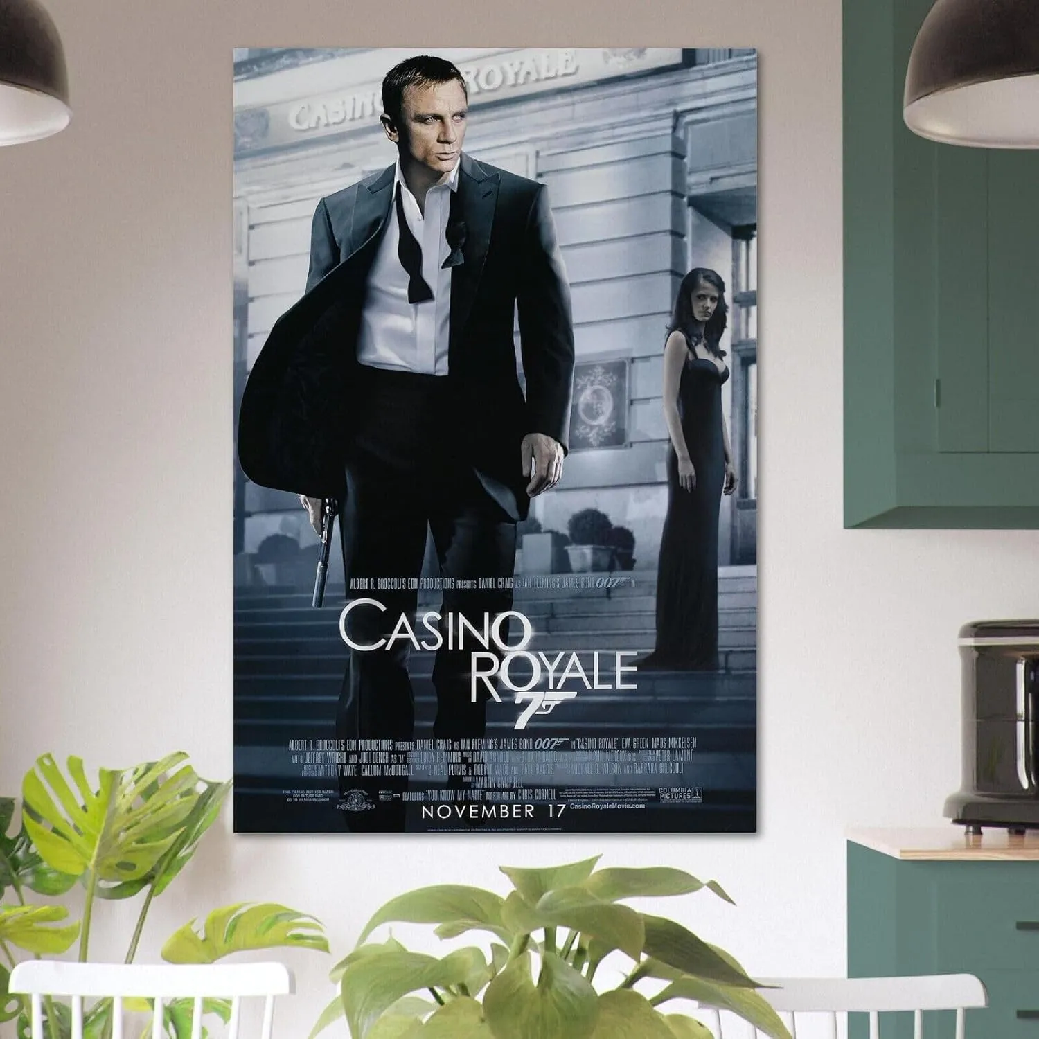 Casino Royale - James Bond 007 Movie Poster - Daniel Craig - US Teaser #3-8 x 12 Inches (US)