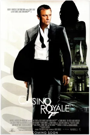 Casino Royale - Movie Poster - Daniel Craig - Teaser #1-24 x 36 Inches