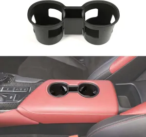 Center Console Cup Holder Insert Compatible with Toyota Supra GR A90 A91 MK5 2019-2024,Gear Shift Console Cup Holder Sub Assembly Protective case Accessories