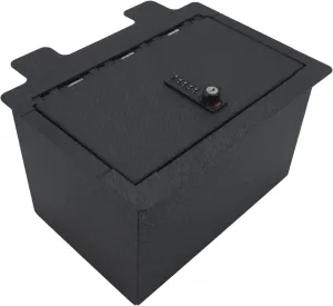 Center Console Gun Safe - Console Gun Vault Compatible with Chevrolet Silverado/GMC Sierra 1500 2019-2022, NOT FIT 2022 Refreshed Model (4 Digit Lock with Key)