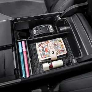 Center Console Organizer Tray Compatible with 2025 2024 2023 2022 2021 Acura TLX Accessories, Armrest Storage Box For TLX Cover Glove Divider Middle Console Organizer