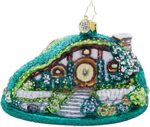Christopher Radko Hand-Crafted European Glass Christmas Tree Decorative Ornament, Meadow Lane Lodge