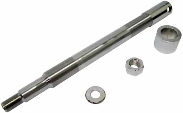 Chrome Front Axle & Hardware Kit Fit For Harley Softail FXST/C/B 2007-Up FXS 2011-Up