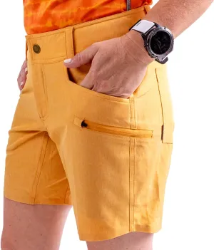 Club Ride Apparel Women's Eden Cycling Shorts with Level 2 Chamois - 7-Inch Biking Shorts with Removable Chamois Liner