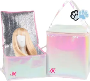 Collapsible Wig and Fursuit Bag, Waterproof and Sun-Protected, Easy Carry for Cosplay Outfits