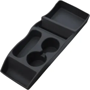 Compatible with Tesla Model S 2012-2017 Silicone Storage Box Console Container Center Insert Box Cup Storage Box Holder
