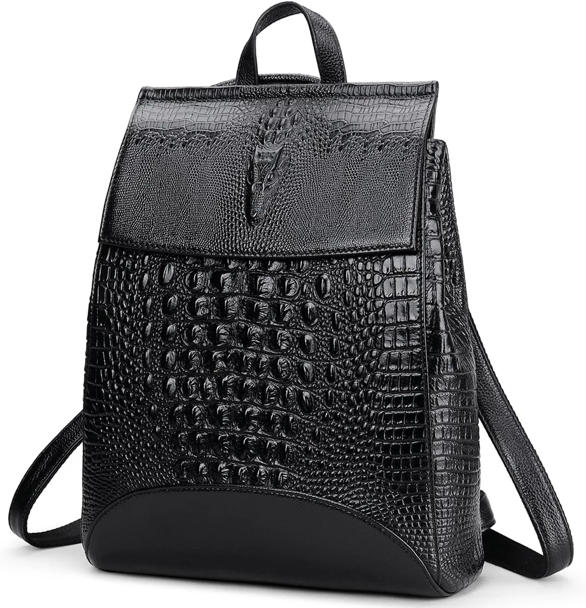 COOLCY Women Real Leather Backpack Shoulder Bag