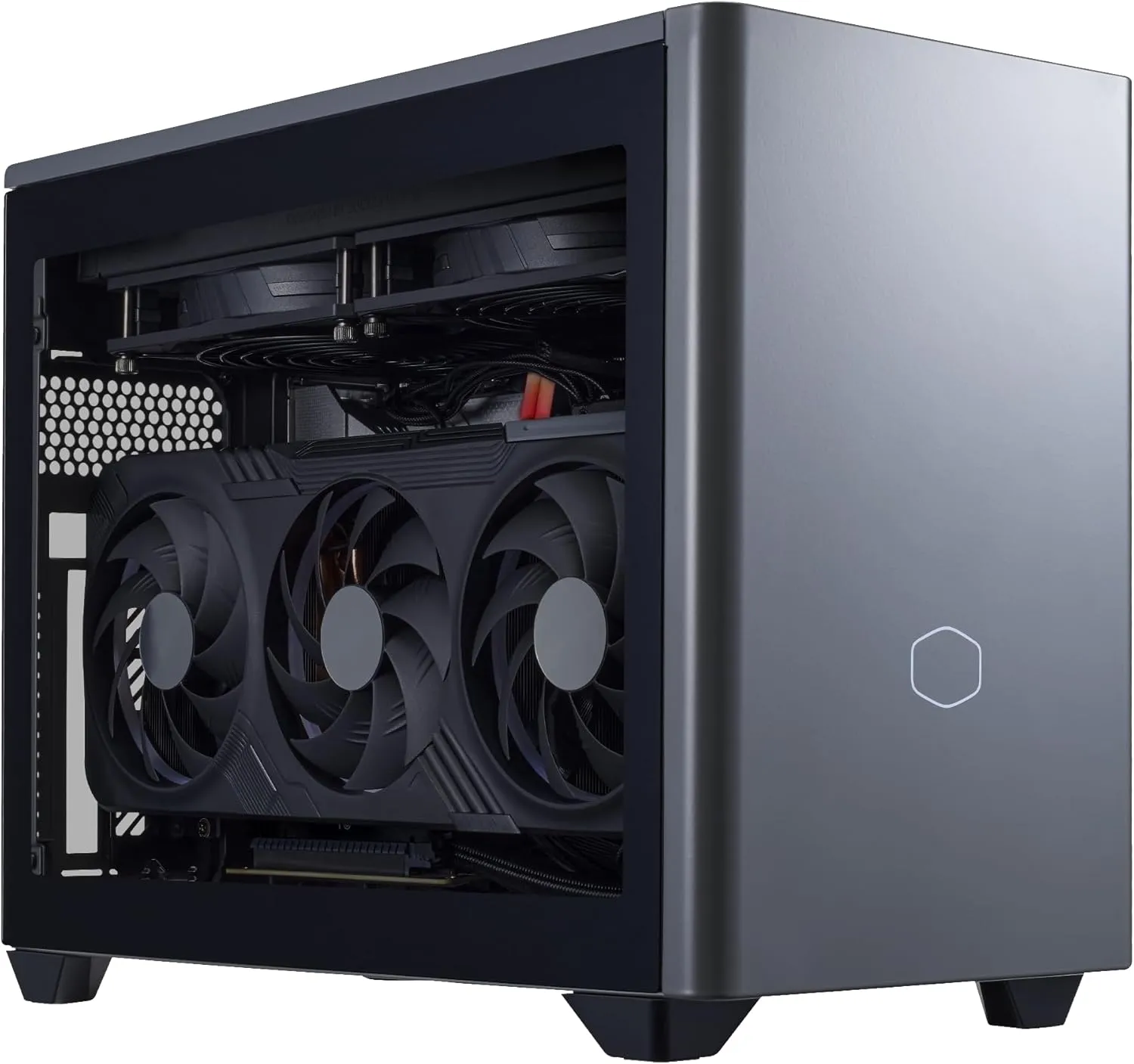 Cooler Master NR2 Pro Mini ITX – AMD RYZEN 7 7800X3D 4.2 GHz (5.0 GHz Turbo) | Gigabyte RX 9070 16GB & B650I AORUS Ultra | 32GB DDR5 6000MHz | 2TB Gen4 M.2 | WiFi | Windows 11 | 280mm AIO Gaming PC