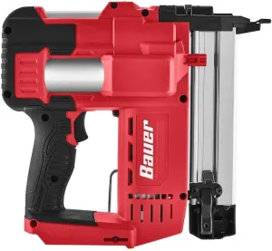 Cordless 18 Gauge Brad Nailer 20 Volt Battery Powered Tool Only From Bauer