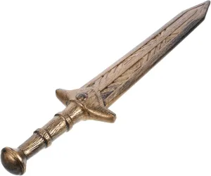 Cosplay Sword Prop Wide Ancient Sword for Boys and Girls Halloween Party Toy Portable Party Fav