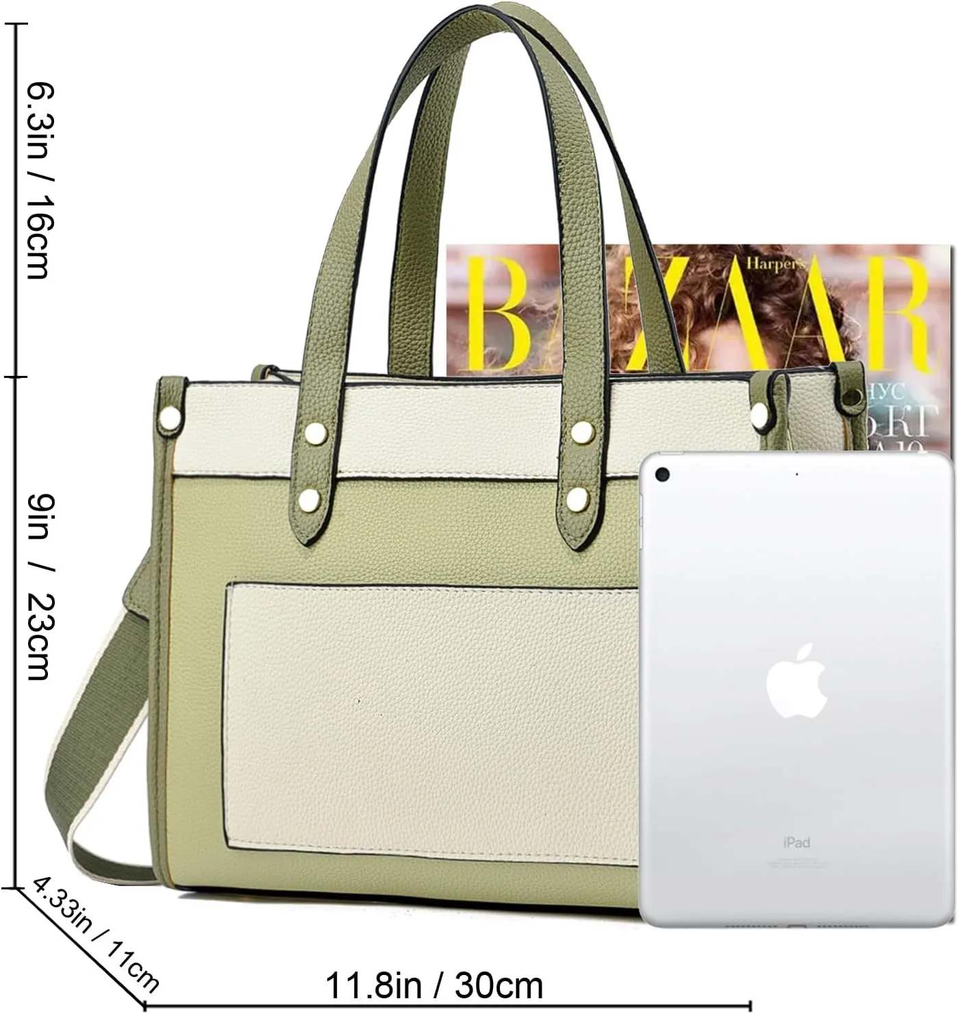 CROJUYI Tote Bag for Women - Satchel Purse and Handbags Ladies Shoulder Totes Crossbody Bags