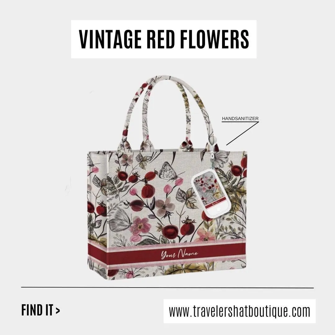 Custom Stripe Canvas Tote Bag