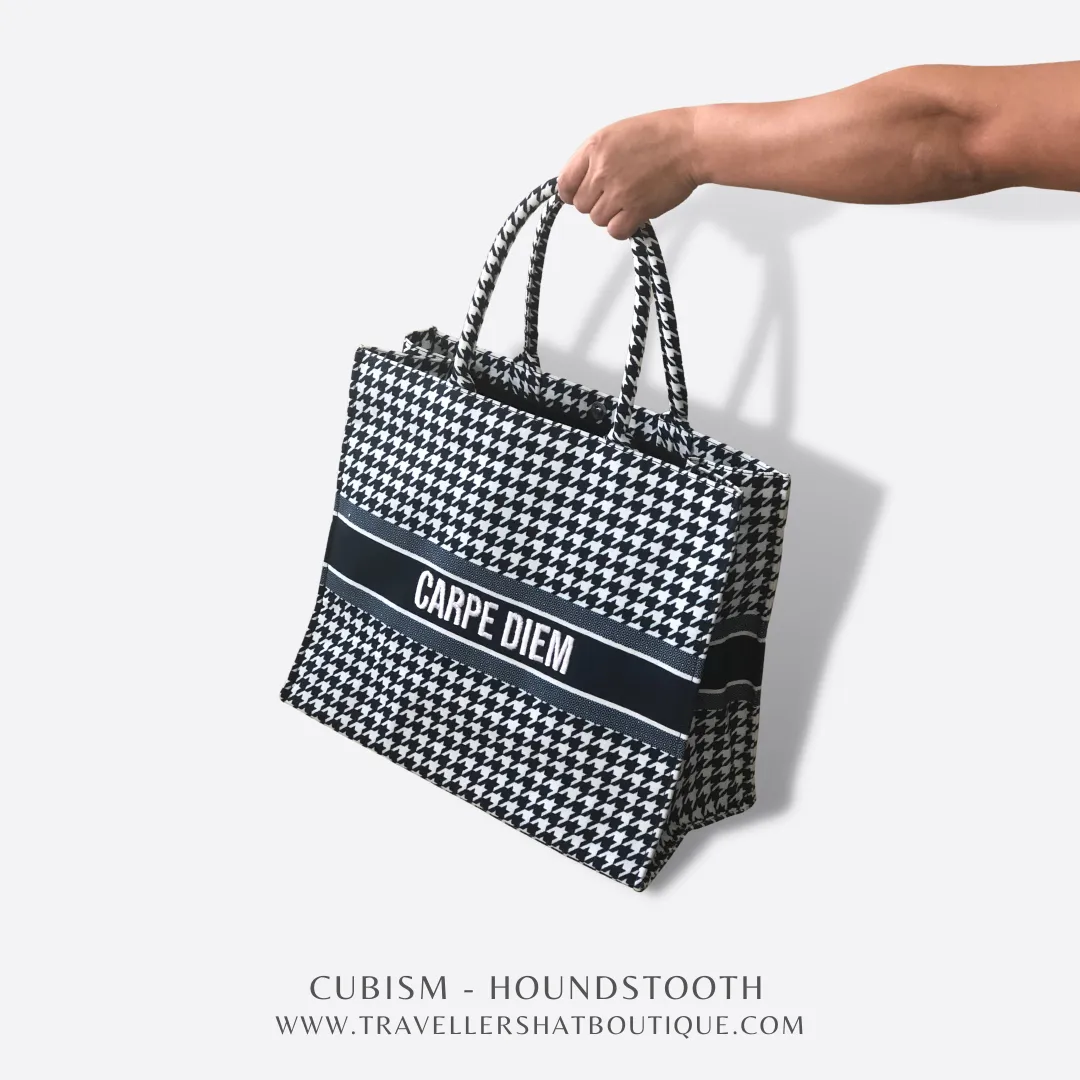 Custom Stripe Canvas Tote Bag