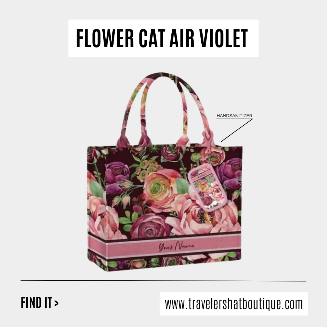 Custom Stripe Canvas Tote Bag