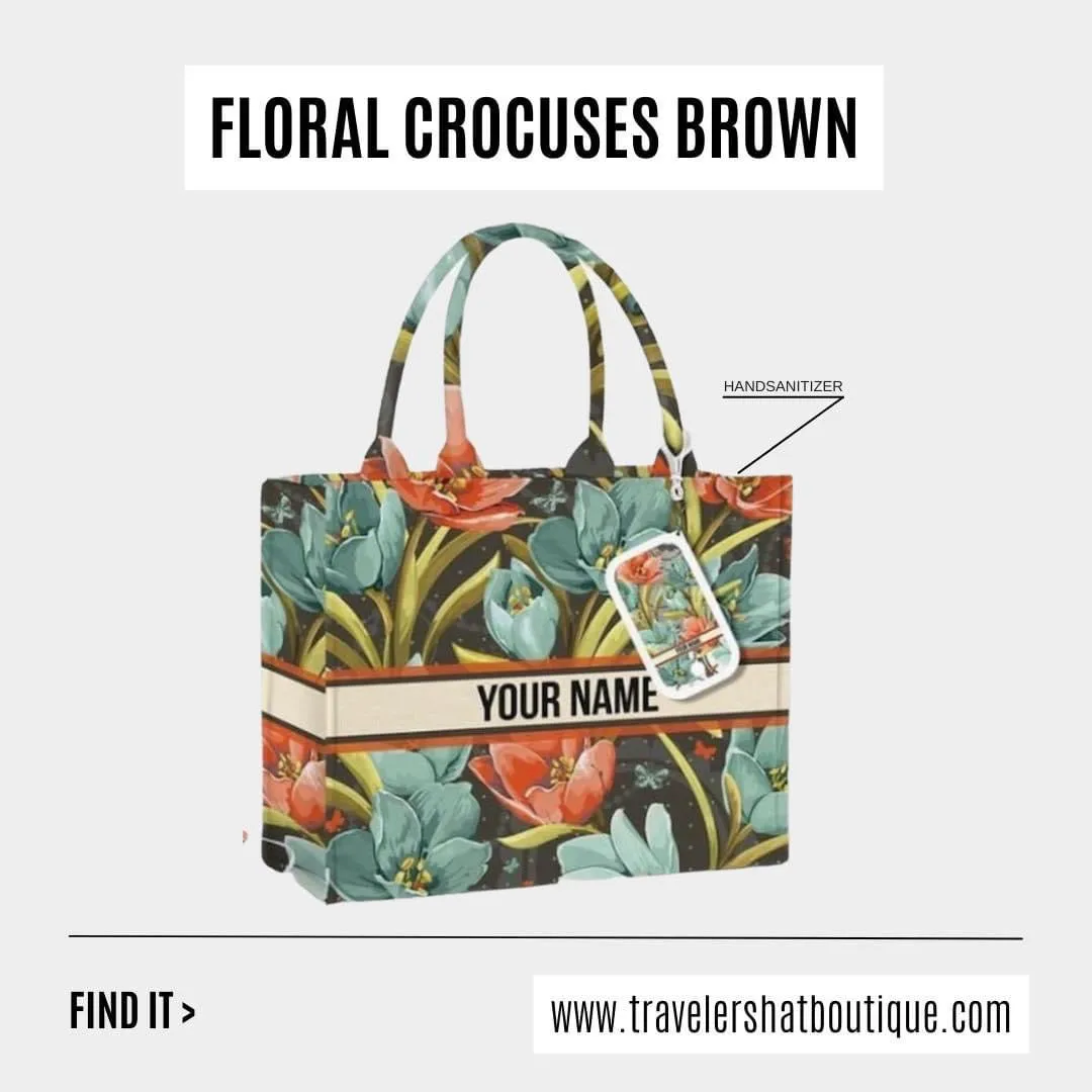 Custom Stripe Canvas Tote Bag
