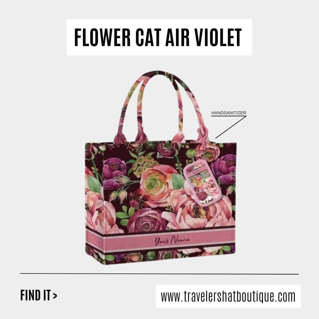 Custom Stripe Canvas Tote Bag