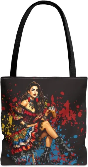 Customizable Tote Bags for Women-Cultural and Diverse Tote Bags-Custom Name or Text Chai Lover Gift Totes